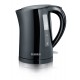 Severin WK 3498 electric kettle 1.5 L 2200 W Black