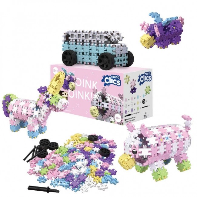 Building blocks Nano Clics - Fantasy Builders - 250 elements (NC005)