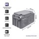 Qoltec 53037 AGM battery | 12V | 65Ah | max 780A Qoltec 53037 AGM battery | 12V | 65Ah | max 780A