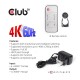 CLUB3D HDMI 2.0 UHD 4K60Hz SwitchBox 4 ports and included IR Remote control