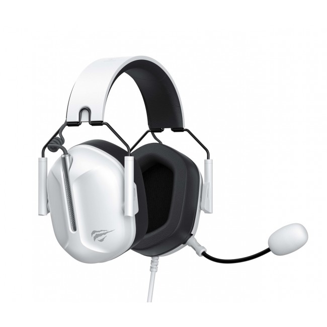 Havit H2033D - gaming headphones, white/black