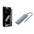 Conceptronic DONN06G 10-in-1 USB 3.2 Gen 1 Docking Station, HDMI, 100W USB PD, USB-C 5Gbps x 2, USB-A 5Gbps x 3, SD, TF/MicroSD, GbE