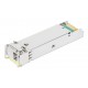 Intellinet Gigabit Fiber WDM Bi-Directional SFP Optical Transceiver Module 1000Base-BX-D (LC) Single-Mode Port, 120 km (75 mi.), BiDi WDM (RX1490/TX1550), MSA-compliant for Maximum Compatibility, Silver