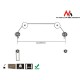 Maclean MC-557 Ultra Slim TV Wall Mount Bracket Holder LED 37-70