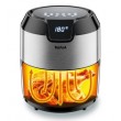 Tefal Easy Fry EY401D Single 4.2 L Stand-alone 1500 W Hot air fryer Black, Stainless steel