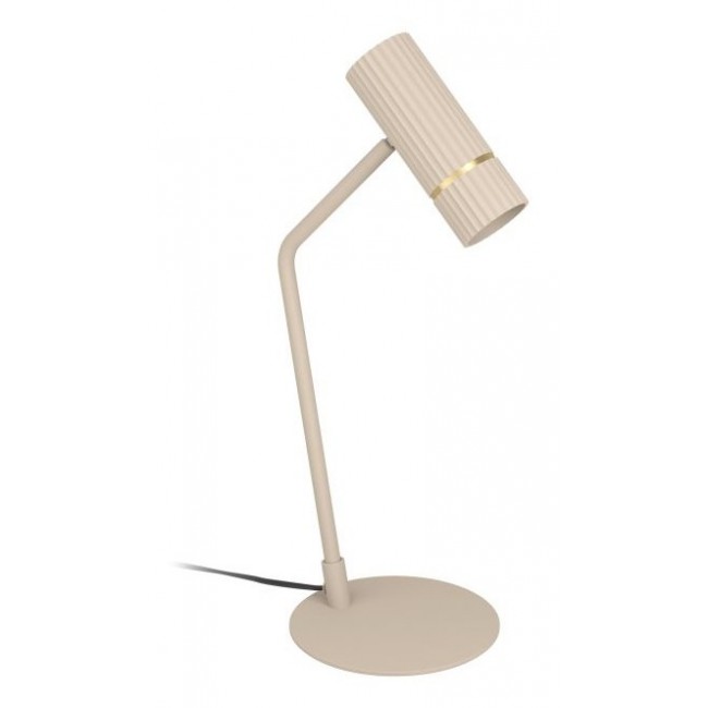 EGLO Caminia table lamp GU10 F Brass, Sand