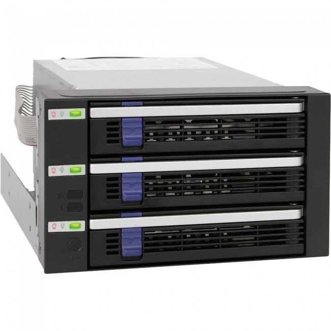 Icy Dock MB153SP-B drive bay panel Black