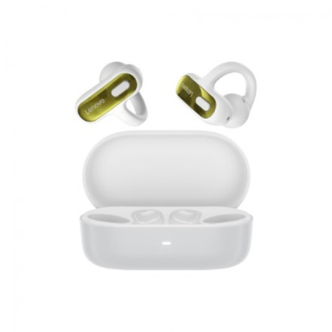 Lenovo X500 Headset True Wireless Stereo (TWS) Ear-clip-on, Open-ear Business/Everyday USB Type-C Bluetooth White