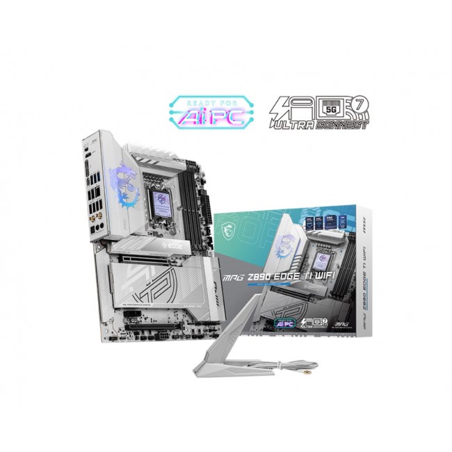 MSI MPG Z890 EDGE TI WIFI motherboard Intel Z890 LGA 1851 (Socket V1) ATX MSI MPG Z890 EDGE TI WIFI motherboard Intel Z890 LGA 1851 (Socket V1) ATX