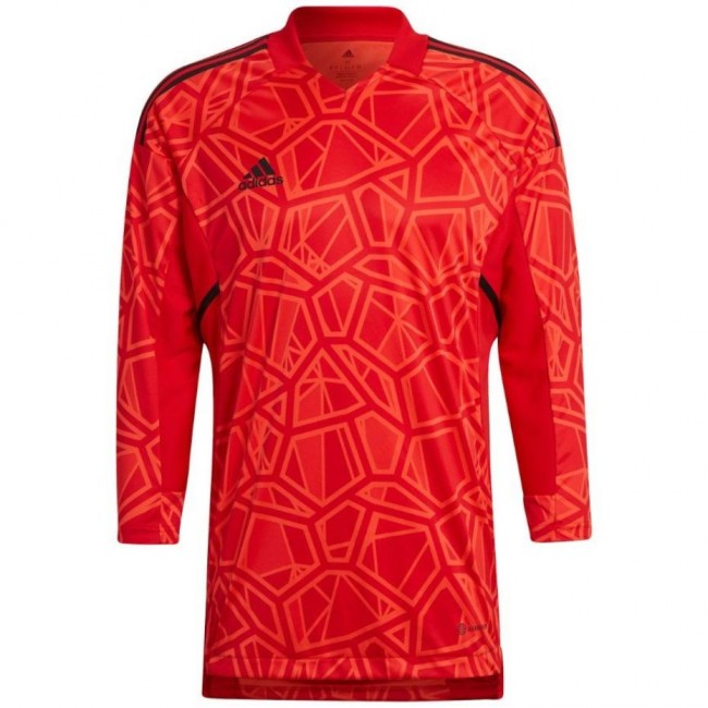 adidas Condivo 22 Long Sleeve Men's Goalkeeper T-Shirt Red H21237 adidas Condivo 22 Long Sleeve Men's Goalkeeper T-Shirt Red H21237