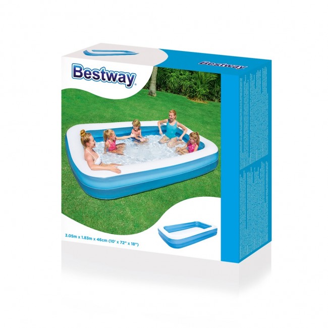 Inflatable pool 305x183x46cm B54150 68279
