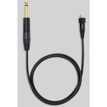 Shure WA305 audio cable 6.35mm Black