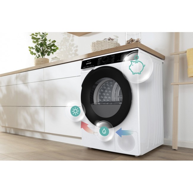 Gorenje DPNA92WIFI tumble dryer Freestanding Front-load 9 kg A++ Black, White Gorenje DPNA92WIFI tumble dryer Freestanding Front-load 9 kg A++ Black, White