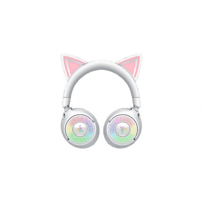 Razer Kraken Kitty V3 Pro - White Headset Wired & Wireless Head-band Gaming USB Type-A Bluetooth