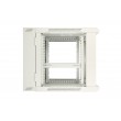 Extralink Rackmount cabinet 12U 600x600 AZH Gray wall mounted, swing type
