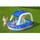 Inflatable pool+canopy 213x155x132 B54370