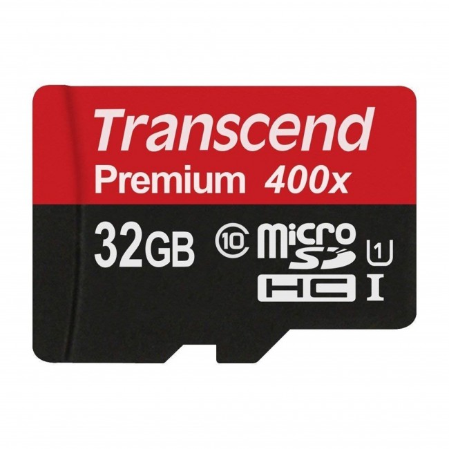 Transcend microSDXC/SDHC Class 10 UHS-I 32GB with Adapter Transcend microSDXC/SDHC Class 10 UHS-I 32GB with Adapter