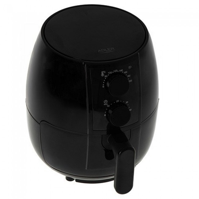 Adler AD 6312 fryer Single 2.5 L Stand-alone 1600 W Hot air fryer Black