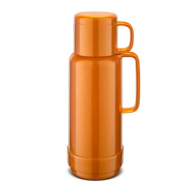 ROTPUNKT Glass thermos capacity 1.0 l, shiny fox (red) ROTPUNKT Glass thermos capacity 1.0 l, shiny fox (red)
