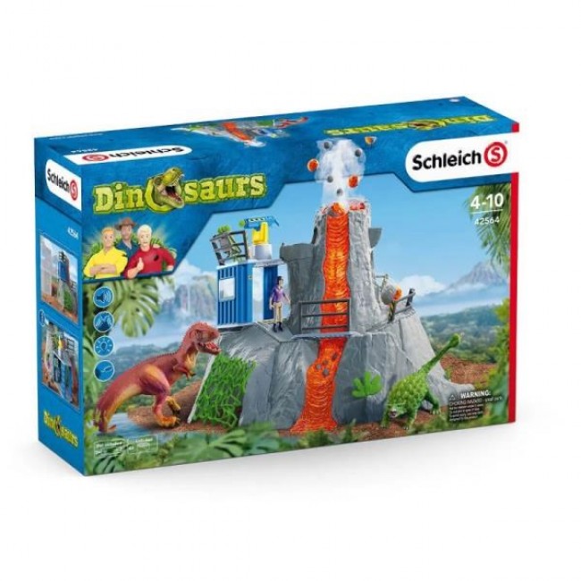 schleich Dinosaurs Volcano Expedition Base Camp
