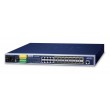 PLANET MGSW-24160F network switch Managed L2+ Gigabit Ethernet (10/100/1000) Power over Ethernet (PoE) 1U Blue