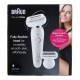 Braun Silk- pil 9 9002 epilator 40 tweezers White,