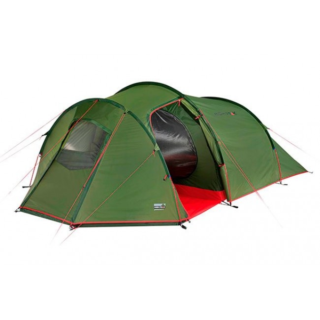High Peak Goshawk 4 Green, Red Dome/Igloo tent High Peak Goshawk 4 Green, Red Dome/Igloo tent