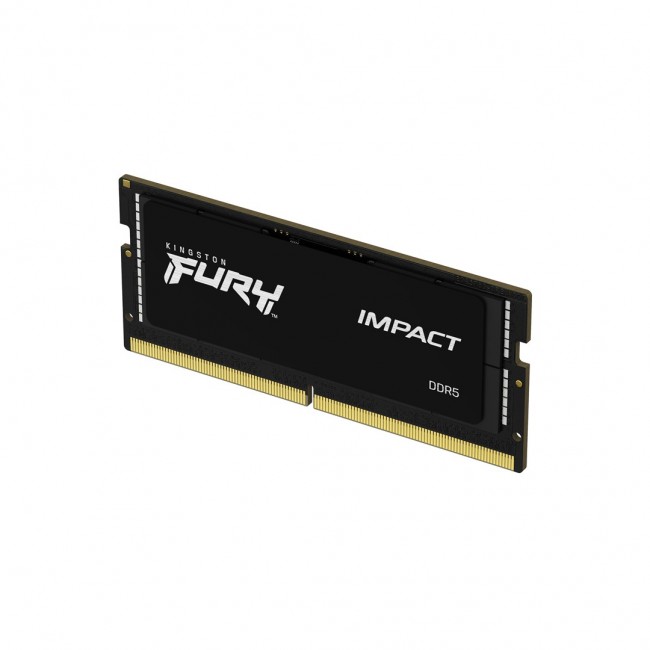 Kingston Technology FURY 16GB 4800MT/s DDR5 CL38 SODIMM Impact Kingston Technology FURY 16GB 4800MT/s DDR5 CL38 SODIMM Impact