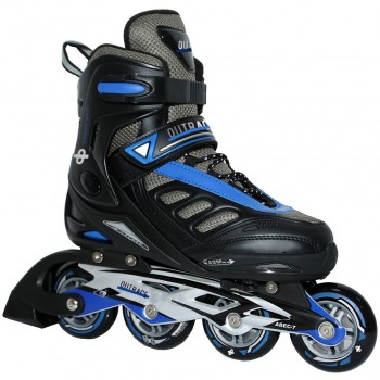 Outrace Ghost Sky Blue Black-Blue PW-125C 43-46 Inline Skates