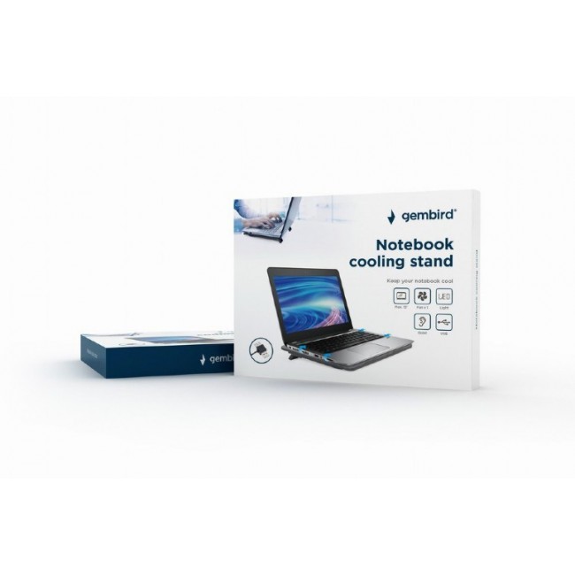 Gembird NBS-1F15-04 notebook stand Black 38.1 cm (15 Gembird NBS-1F15-04 notebook stand Black 38.1 cm (15