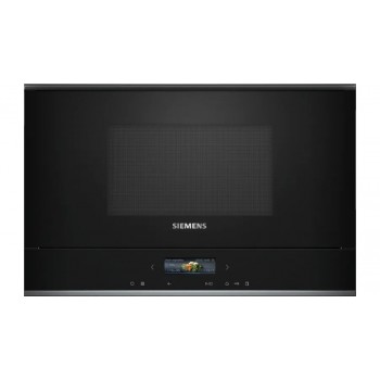 Siemens iQ700 BE732R1B1 microwave Black Combination microwave Built-in 21 L 900 W