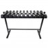 Foldable cemetery bench 72 cm for screwing