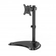 Gembird MS-D1ST-04 Monitor desk stand (rotate, tilt, swivel), 13 -32 , black
