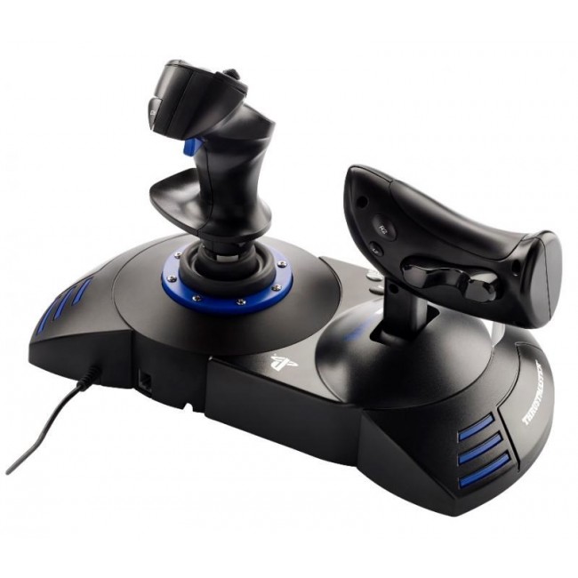 Thrustmaster T.Flight Hotas 4 Black, Blue USB 2.0 Joystick Digital PC, PlayStation 4 Thrustmaster T.Flight Hotas 4 Black, Blue USB 2.0 Joystick Digital PC, PlayStation 4
