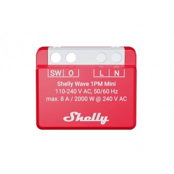 Shelly Wave 1PM Mini LR Smart Z-Wave Relay