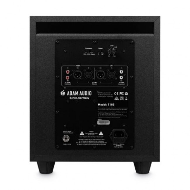 Adam T10S Black Passive subwoofer 130 W Adam T10S Black Passive subwoofer 130 W
