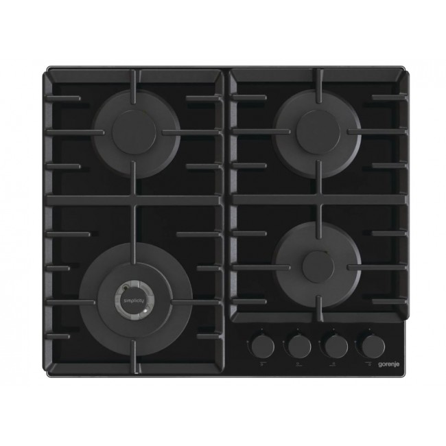 Gorenje GTW642SYB Black Built-in 60 cm Gas 4 zone(s) Gorenje GTW642SYB Black Built-in 60 cm Gas 4 zone(s)