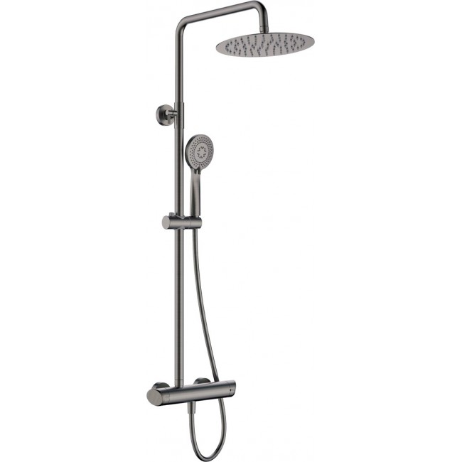 Rain shower with shower faucet