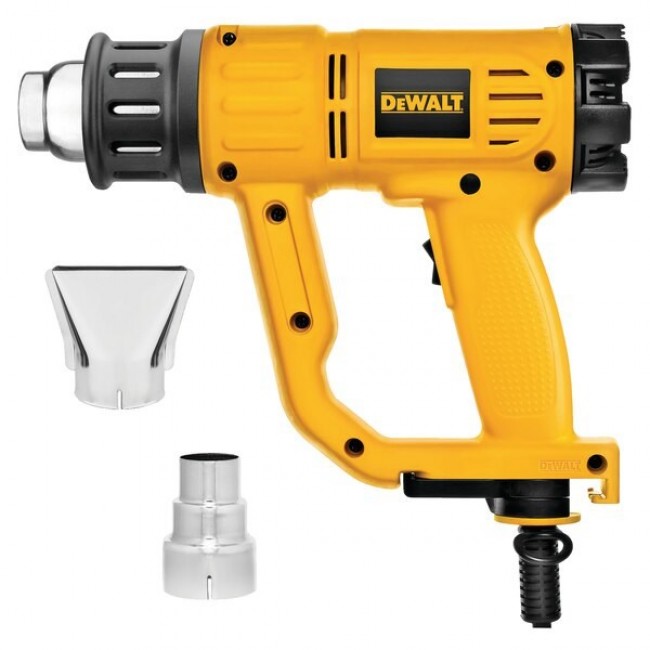 DeWALT D26411 heat gun Hot air gun 450 l/min 600 C 1800 W Yellow DeWALT D26411 heat gun Hot air gun 450 l/min 600 C 1800 W Yellow