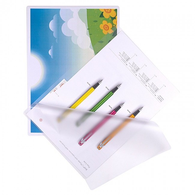 OFFICE PRODUCTS Laminating film, A3, 2x100 microns, glossy, 100 sheets, transparent