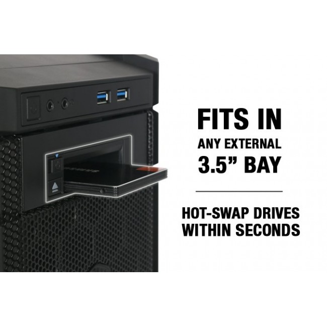 Icy Dock flexiDOCK MB521SP-B Black