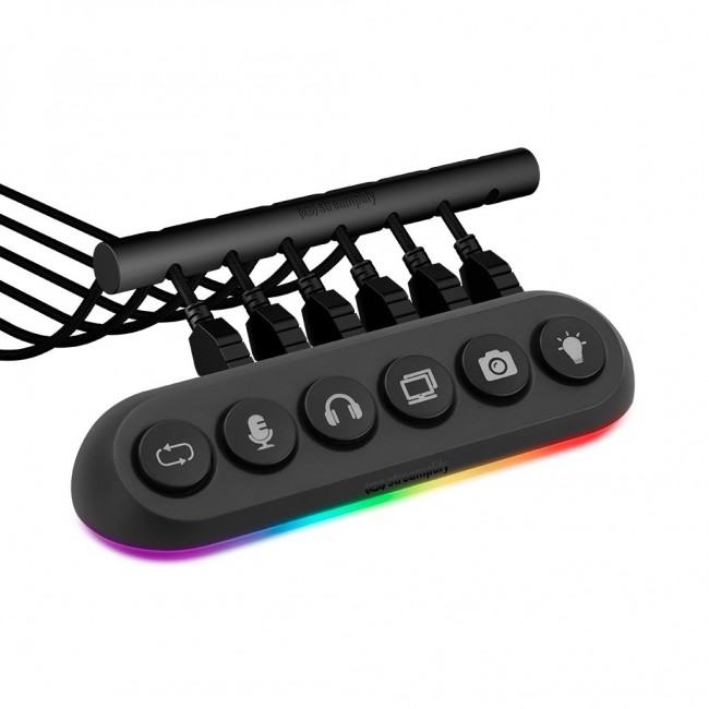Streamplify HUB DECK 5 Black