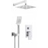 Concealed shower set