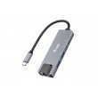 Equip 5 in 1 Multifunctional Adapter, 2.5GbE, USB-A x 2, USB-C x 1, USB-C , 100W USB PD Equip 5 in 1 Multifunctional Adapter, 2.5GbE, USB-A x 2, USB-C x 1, USB-C , 100W USB PD