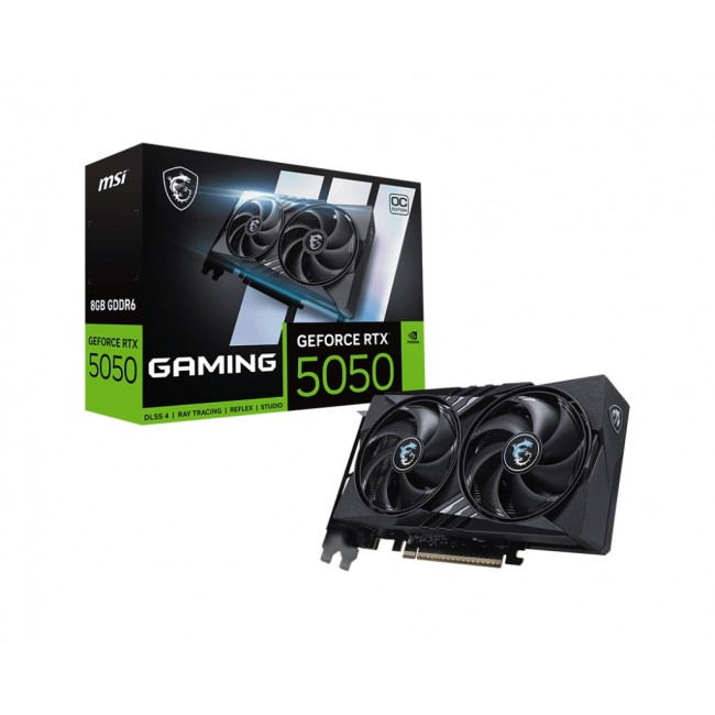 MSI GeForce RTX 5050 8G GAMING OC NVIDIA 8 GB GDDR6 MSI GeForce RTX 5050 8G GAMING OC NVIDIA 8 GB GDDR6