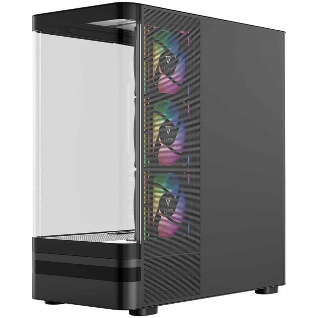 MODECOM Volcano Volcano AQ100 ARGB Midi Black