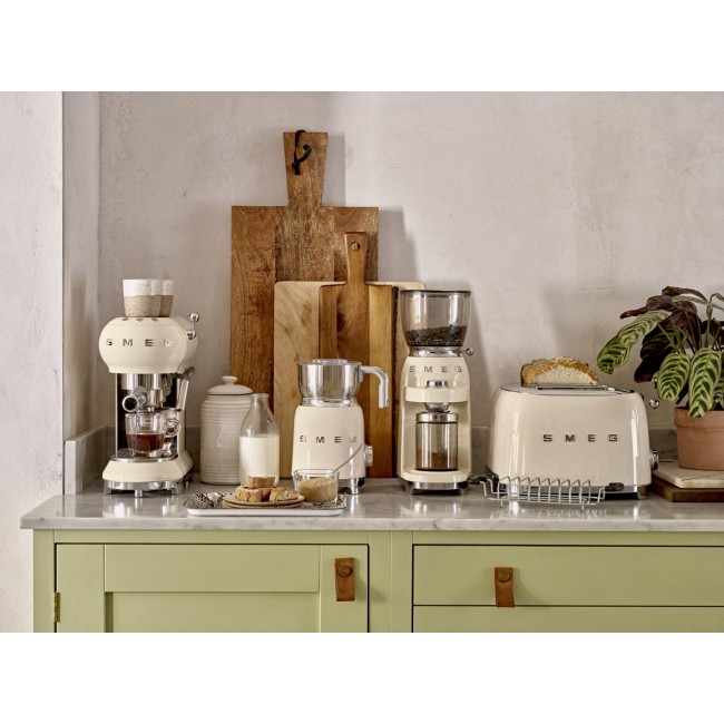Smeg 50's Style Toaster TSF03CREU Cream