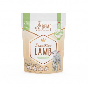 BEMO Sensitive Lamb Small/Medium Mono - dry dog food - 1kg