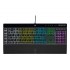 Corsair | Rubber Dome | K55 RGB PRO | Gaming keyboard | Gaming Keyboard | RGB LED light | US | Wired | Black
