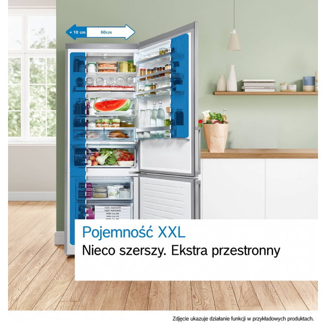 Bosch Serie 4 KGN49OCAF fridge-freezer Freestanding 311 L A Anthracite Bosch Serie 4 KGN49OCAF fridge-freezer Freestanding 311 L A Anthracite
